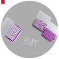 Good quality 10ul-200ul-1250ul sterilized filter tips 0.2ml 8-hole-row transparent PCR TIPS with plane cover